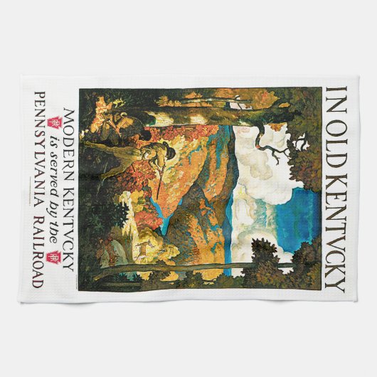 Alt Kentucky Küchentuch (Horizontal)