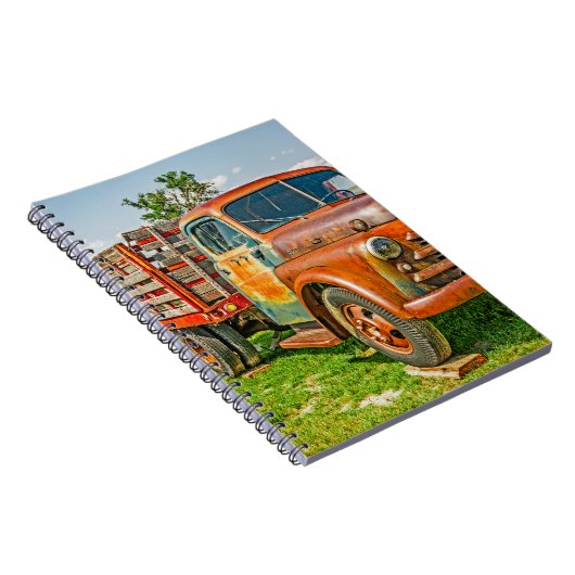 Alt - LKW - Rusty Notizblock (Rechte Seite)