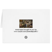 Alt modische Bar mit Leuten feiern, ein Party (Rückseite Horizontal)