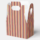 Alt modische Candy Stripes Geschenkschachtel (Geöffnet)