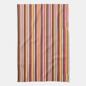 Alt modische Candy Stripes (groß) Geschirrtuch (Vertikal)