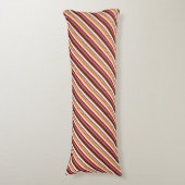 Alt modische Candy Stripes (groß) Seitenschläferkissen (Vorderseite Vertikal)