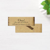 Alt modische Elegance Wedding Drinks Tickets (Schreibtisch)