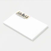 "Alt modische holländische Ansammlung" Post-it Klebezettel (angewinkelt)