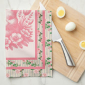 Alt modische Pink Ostersonne Geschirrtuch (Viertel Falte)