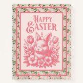 Alt modische Pink Ostersonne Notizblock (Vorderseite)