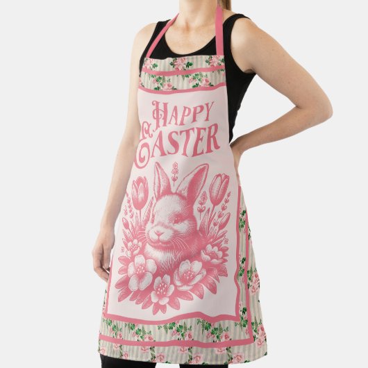 Alt modische Pink Ostersonne Schürze (InSitu)