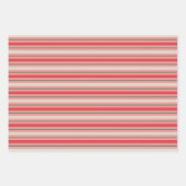 Alt modische Retro Weihnachtsgestalt Muster Rosa Geschenkpapier Set (Vorderseite)