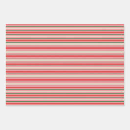 Alt modische Retro Weihnachtsgestalt Muster Rosa Geschenkpapier Set