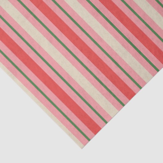 Alt modische Retro Weihnachtsgestalt Muster Rosa Seidenpapier (Ausschnitt)