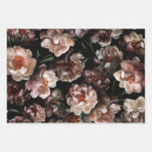 Alt modische Rose Geschenkpapier Set (Vorderseite 2)