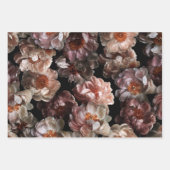 Alt modische Rose Geschenkpapier Set (Vorderseite)