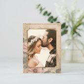 Alt modische Vintage Vorlage Postkarte (Stehend Vorderseite)