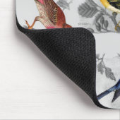 Alt modische Vögel Mousepad (Ecke)