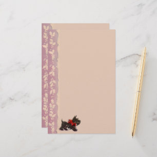 Alt modische Weihnachts-Shopping-Stationery Briefpapier