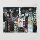 Alt modische Zeichen Postkarte (Vorderseite)