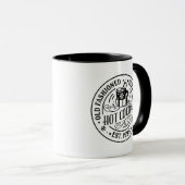 Alt modischer Kakao Tasse (VorderseiteRechts)