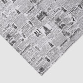 Alt modischer Katalog Seidenpapier (Ausschnitt)