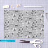 Alt modischer Katalog Seidenpapier (Handwerk)