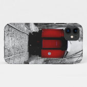 Alt modischer Red Steam Train Case-Mate iPhone Hülle (Rückseite (Horizontal))