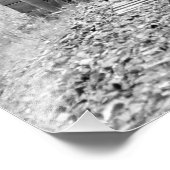 Alt modischer Red Steam Train Fotodruck (Ecke)