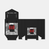 Alt modischer Red Steam Train Geschenkschachtel (Ungefaltet)