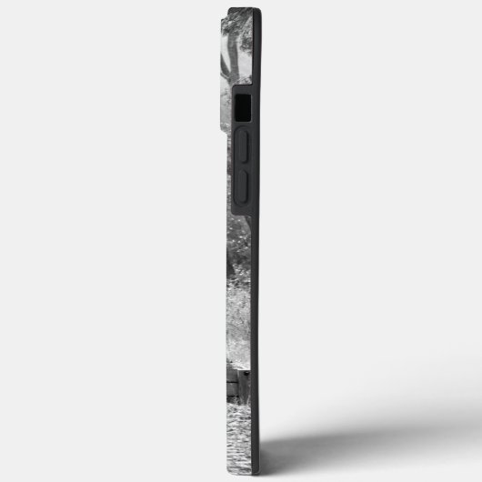 Alt modischer Red Steam Train iPhone Case (Rückseite / Links)