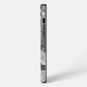 Alt modischer Red Steam Train iPhone Case Hülle (Linke Seite)