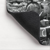 Alt modischer, schmaler Zahnradzug Mousepad (Ecke)