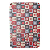 Alt modischer Weihnachtskittel Badematte (Vorderseite Vertikal)