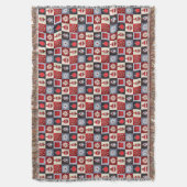 Alt modischer Weihnachtskittel Decke (Vorderseite Vertikal)