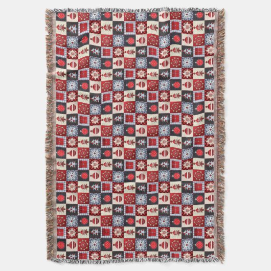 Alt modischer Weihnachtskittel Decke (Vorderseite Vertikal)