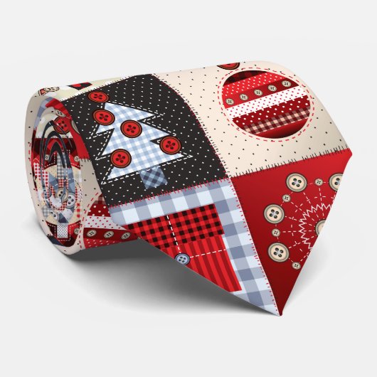 Alt modischer Weihnachtskittel Krawatte (Gerollt)