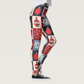 Alt modischer Weihnachtskittel Leggings (Rechts)