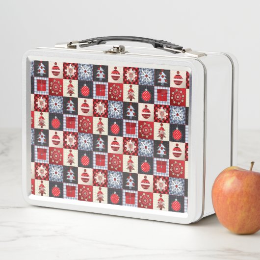 Alt modischer Weihnachtskittel Metall Brotdose (Beispiel)