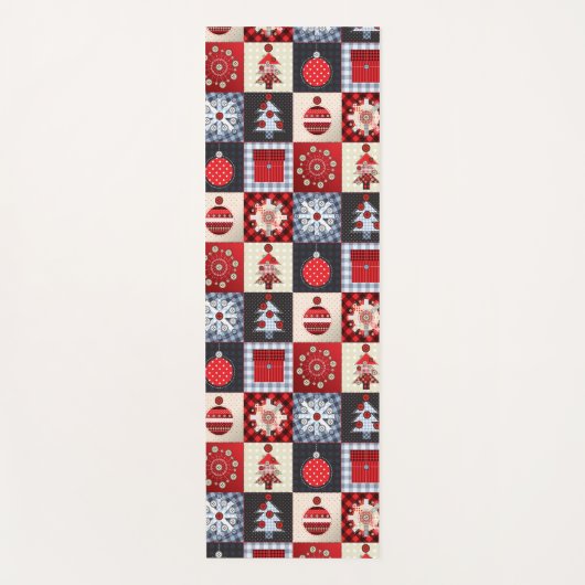 Alt modischer Weihnachtskittel Yogamatte (Vorderseite)