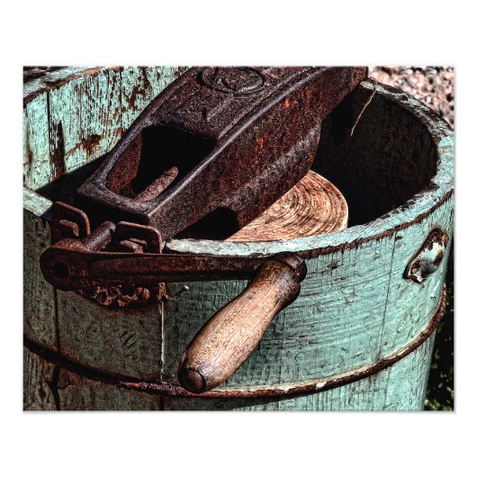 Alt modisches Eiscreme-Foto drucken Fotodruck (Vorne)