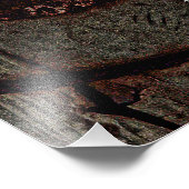 Alt modisches Eiscreme-Foto drucken Fotodruck (Ecke)