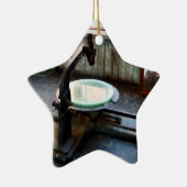 Alt modisches Mikroskop Keramik Ornament (Rechts)
