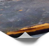 Alt modisches Mikroskop Poster (Ecke)