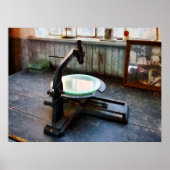 Alt modisches Mikroskop Poster (Vorne)