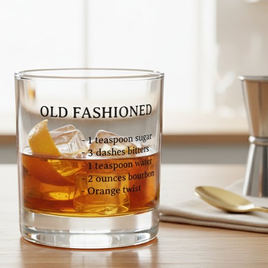 Alt modisches Rezept Burton Whiskey Whiskyglas