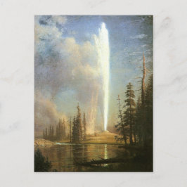 Alt müde, Albert Bierstadt Postkarte