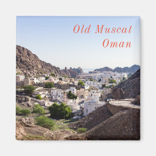Alt-Muscat ursprüngliche historische Stadt Muscat  Magnet