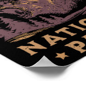 Alt National Park Resist Service Schutz unserer Na Poster (Ecke)