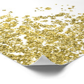 Alt neu geliehen & blau poster (Ecke)