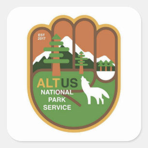 Alt NPS Sticker Service Park National