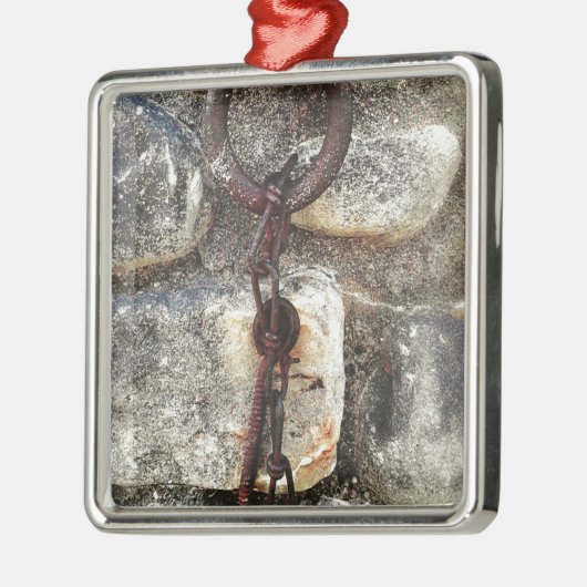 alt ornament aus metall (Links)