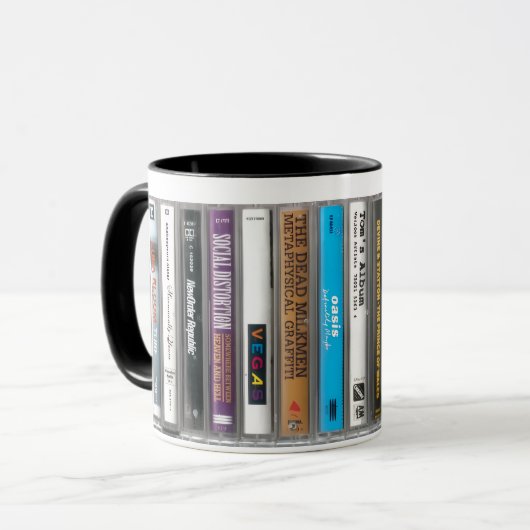 Alt Rock Cassette Mug Tasse (Vorderseite Links)