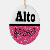 Alt-Sänger-Chor-Musik Keramik Ornament (Rechts)